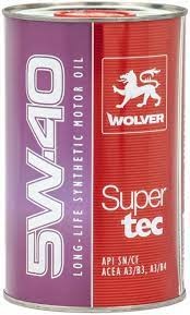 Ulei de motor Wolver Super Tec SN/CF 5W-40 1L