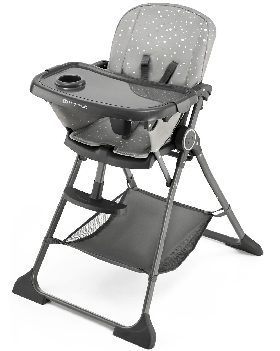 Scaun de masa Kinderkraft Foldee Grey (KHFOLD00GRY0000)
