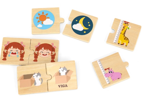 Puzzle Viga 24 Opposites 44674