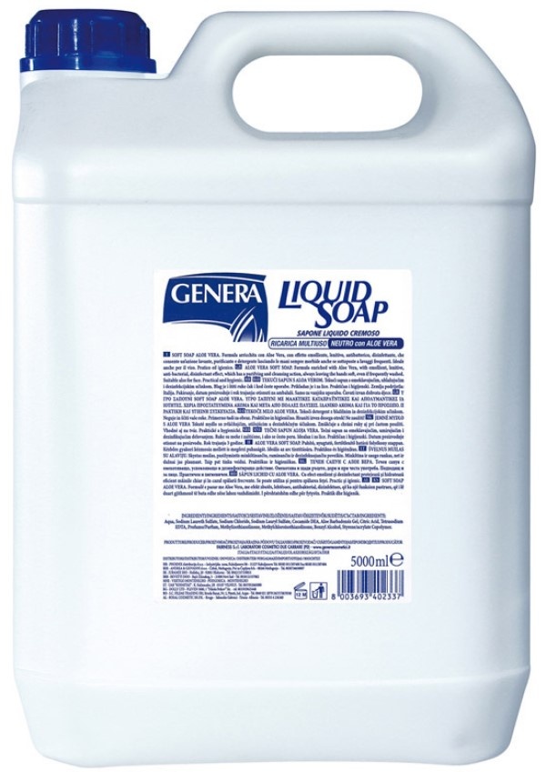 Жидкое мыло для рук Genera Liquid Antibacterial Soap 5L, купить по ...