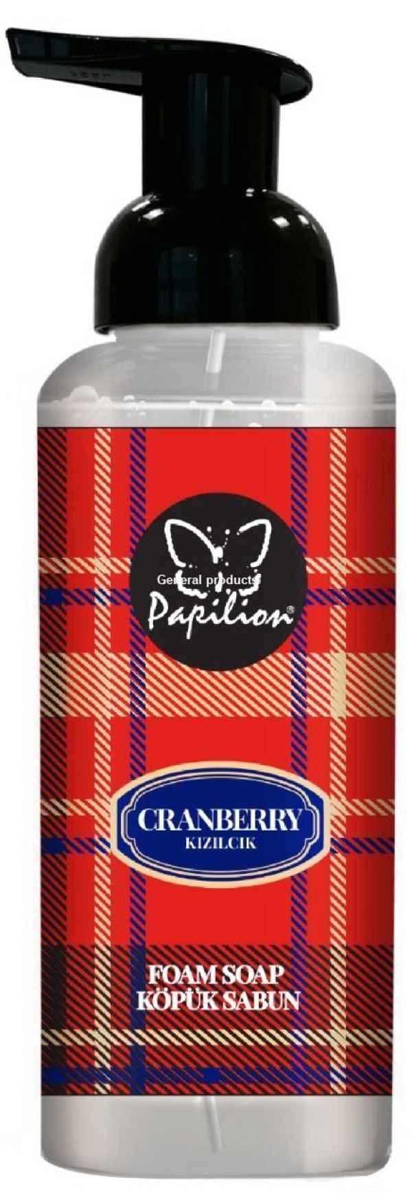 Sapun lichid pentru mîini Papilion Foam Soap Cranberry 500ml