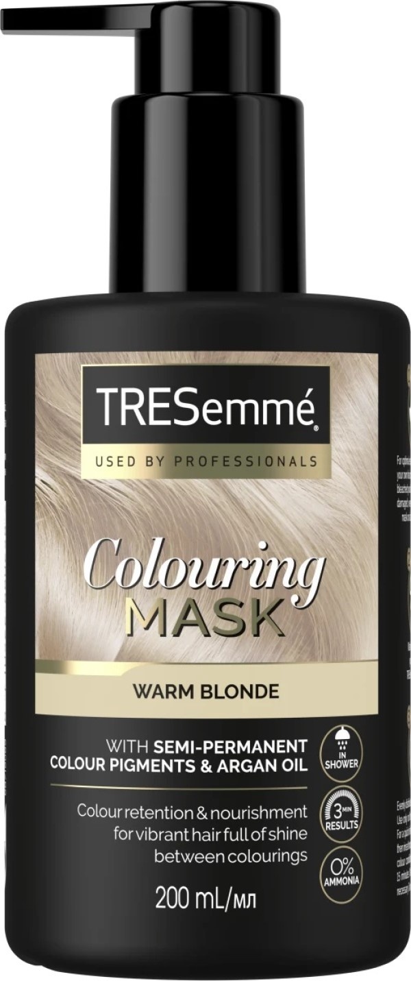 Маска для волос Tresemme Colouring Mask Light Blonde 200ml, купить по ...