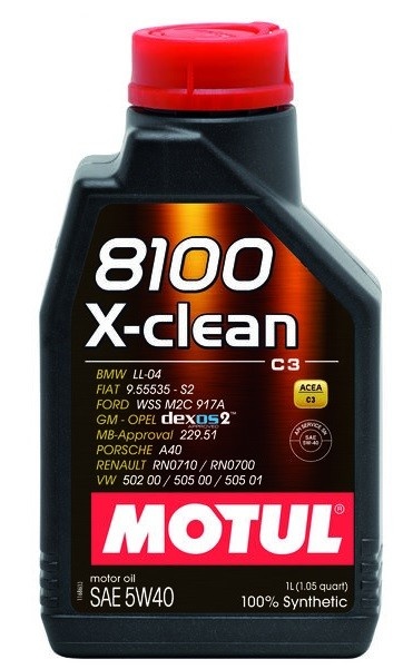 Motul 8100 X-Clean 5W-40