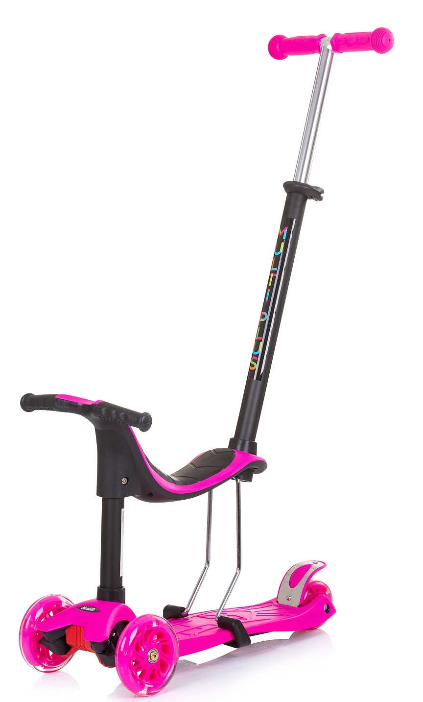 Trotinetă Chipolino Multi Plus Pink (DSMUL0233PI)