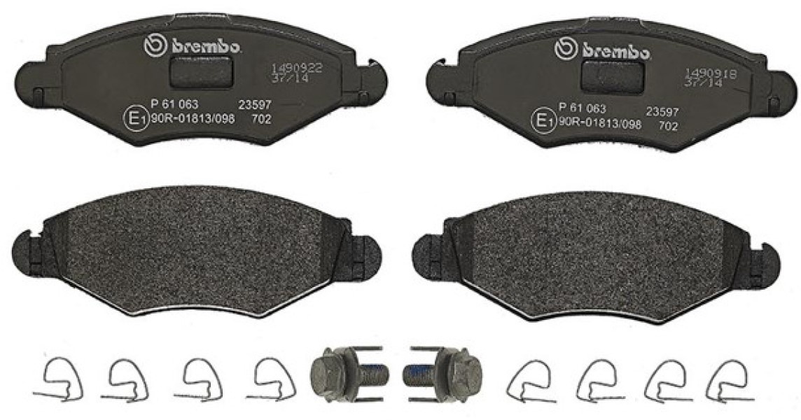 Set placute frână Brembo P 61 063