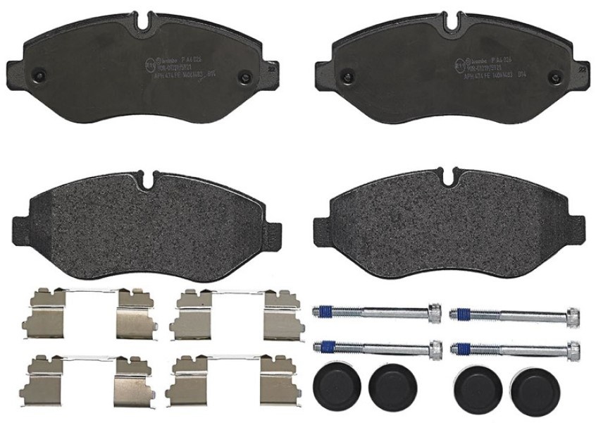 Set placute frână Brembo P A6 026
