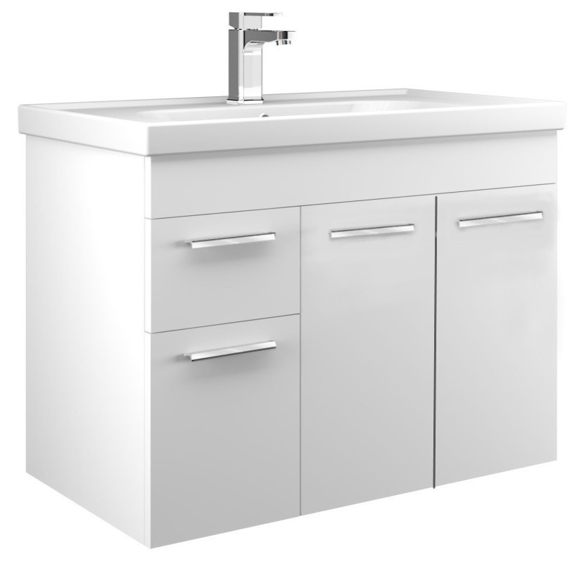 Dulap cu lavoar Orka Enez 100 White (02913)