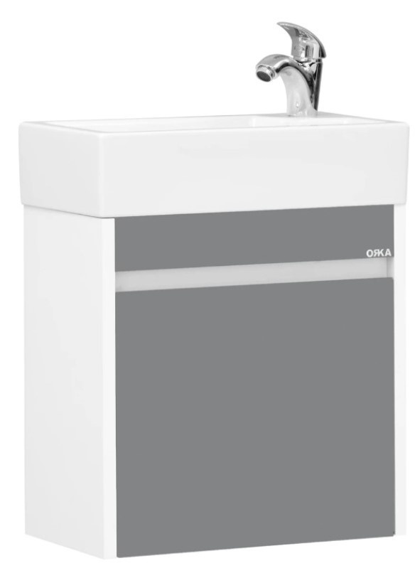 Dulap cu lavoar Orka Yedisu 45 Grey (06904)