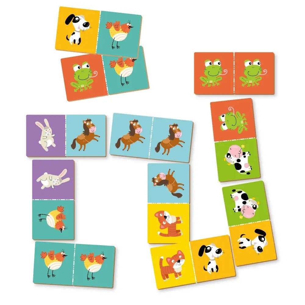 Настольная игра Dodo Domino Animals 300137, купить по выгодной цене с ...