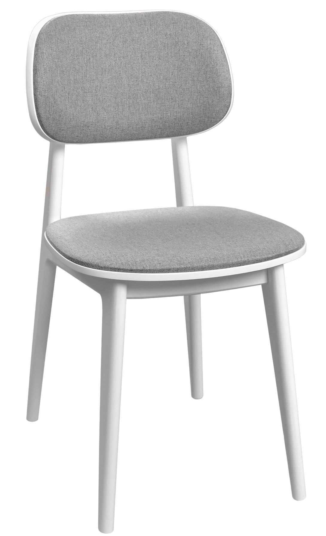 Scaun Deco Lula Stofa Malmo 90/White Legs