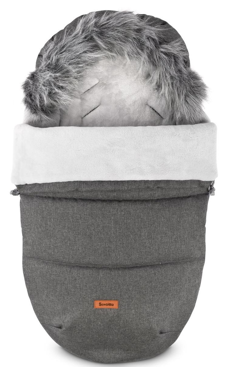 Husa de iarnă pentru copii Sensillo Indiana Grey