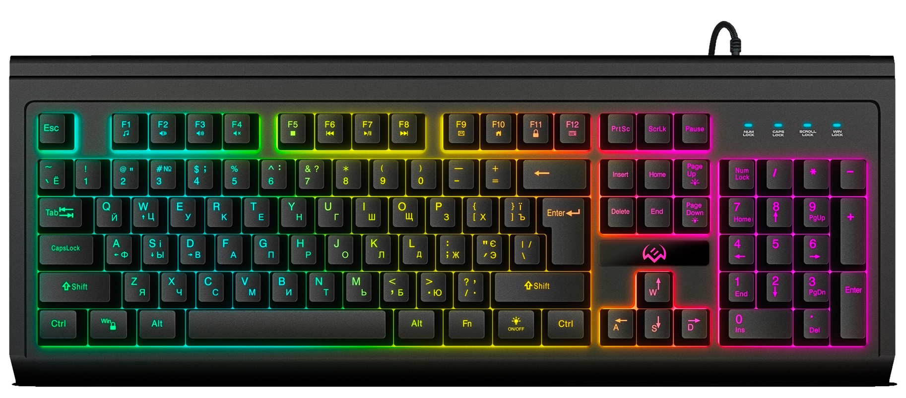 Tastatură Sven KB-G8400 Black