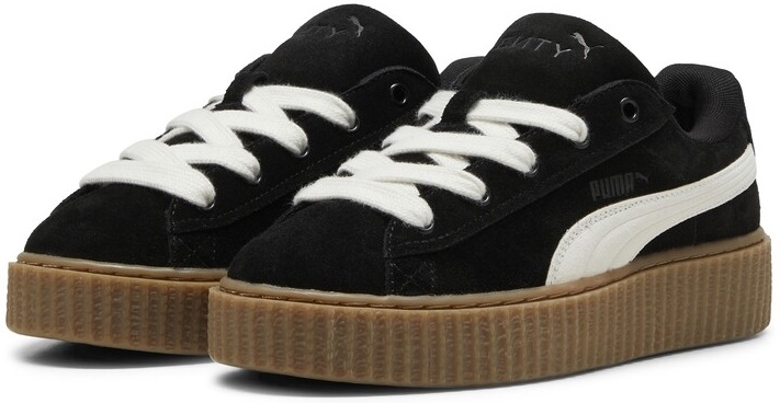 Puma creepers zwart wit deals