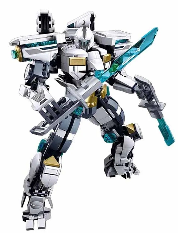 Set de construcție Sluban Robot - Ice Guardian (B1151)