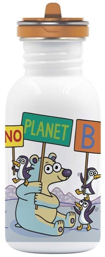 Sticlă pentru apă Laken Basic Steel BSFNP 0.5L No Planet