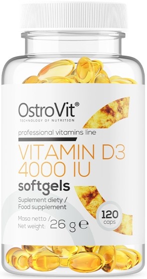 Витамины Ostrovit Vitamin D3 4000 IU 120cap - купить по выгодной цене с ...