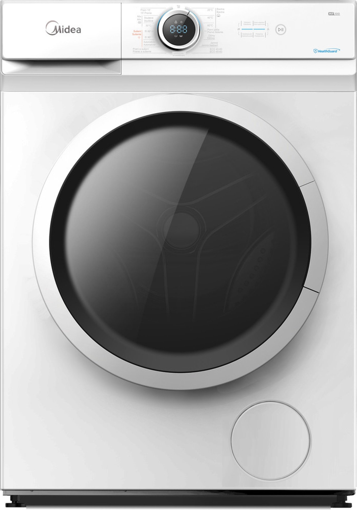 Стиральная машина Midea MF100D80B/W - купить по выгодной цене с ...