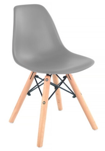 Scaun pentru copii Deco  Eames Bebe Grey