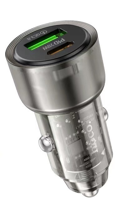 Încărcător auto Hoco Z52 Spacious PD38W Black