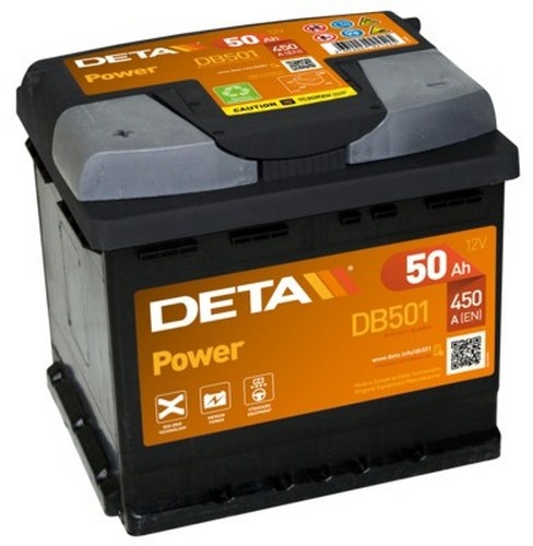 Acumulatoar auto Deta DB501 Power