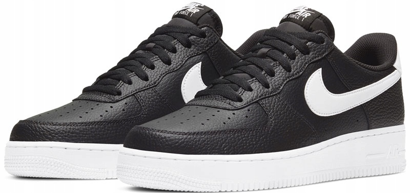 Кеды мужские Nike Air Force 07 Black/White, купить по