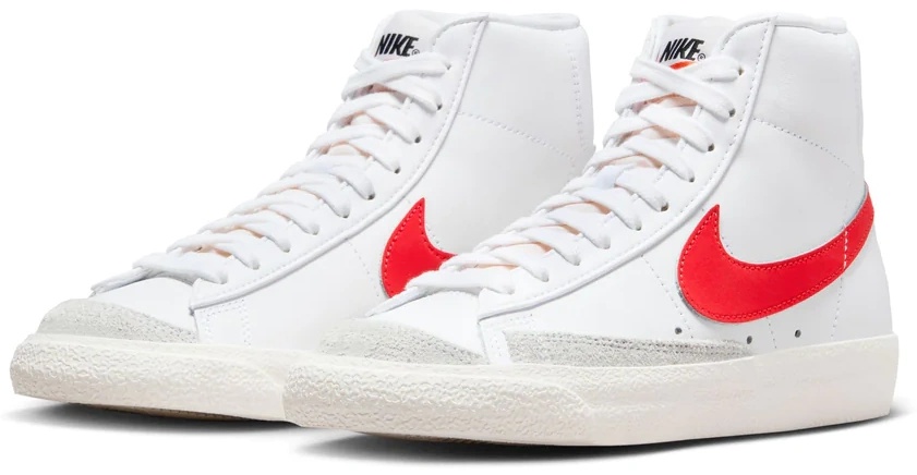 Nike W Blazer Mid 77 White Habanero Red Sail s.36.5 PandaShop.md