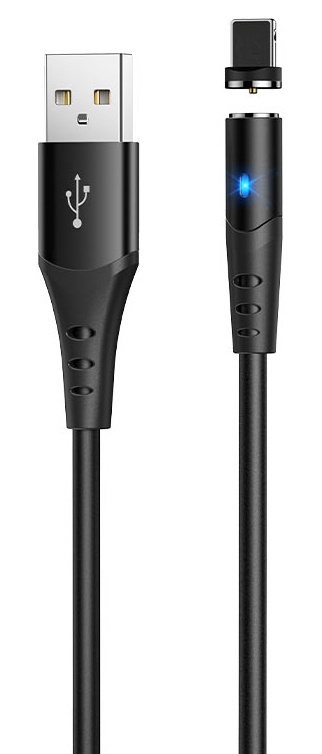 Cablu USB Hoco X60 Honorific Lightning Black