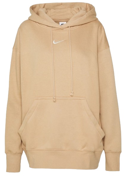 Nsw hoodie fleece trend beige 2025