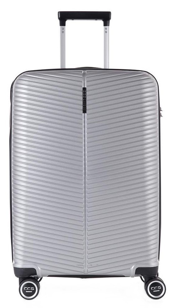 Valiză CCS 5224 S Silver