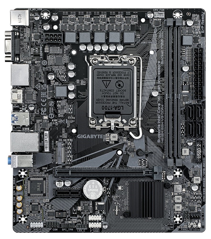 Placă de bază Gigabyte H610M S2H V3 DDR4