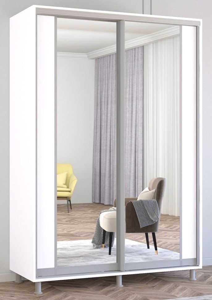 Dulap cu uşi glisante Mobildor-Lux Aron-P 150x210 White (aronp3575) K2