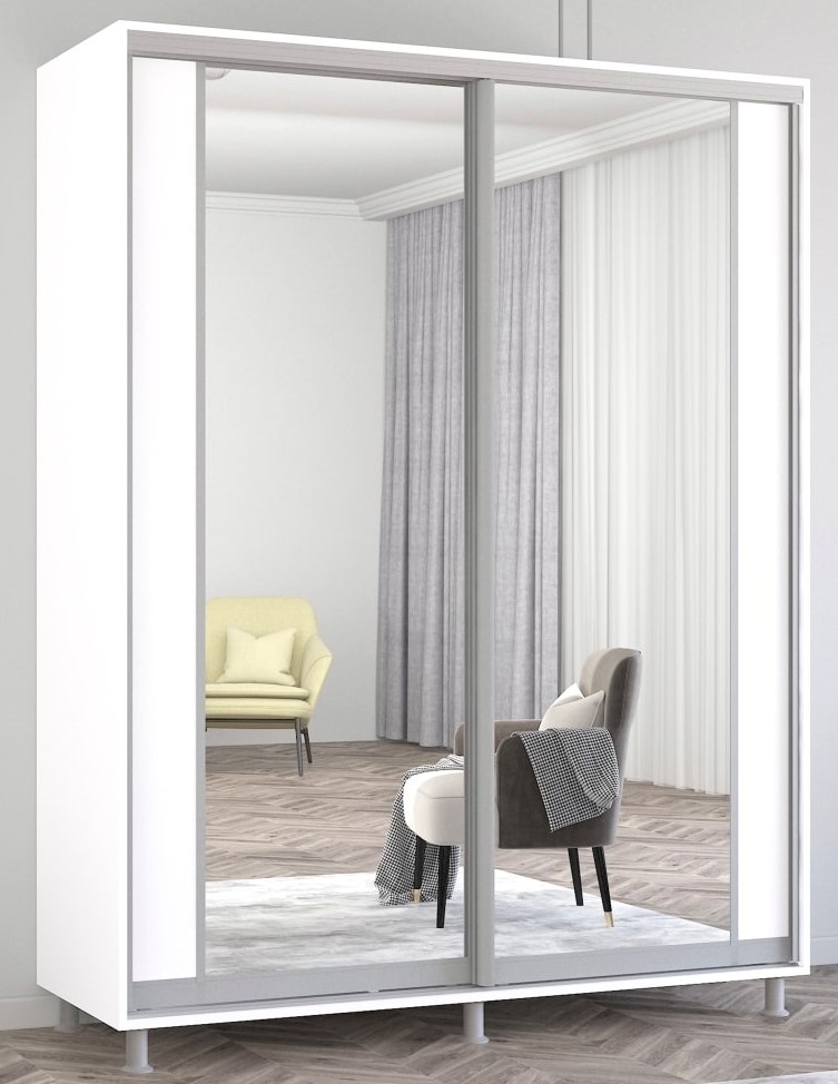 Dulap cu uşi glisante Mobildor-Lux Aron-P 170x200 White (aronp2440) K2