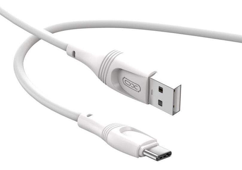 Cablu USB XO NB238 Zeus Type-C 3m White