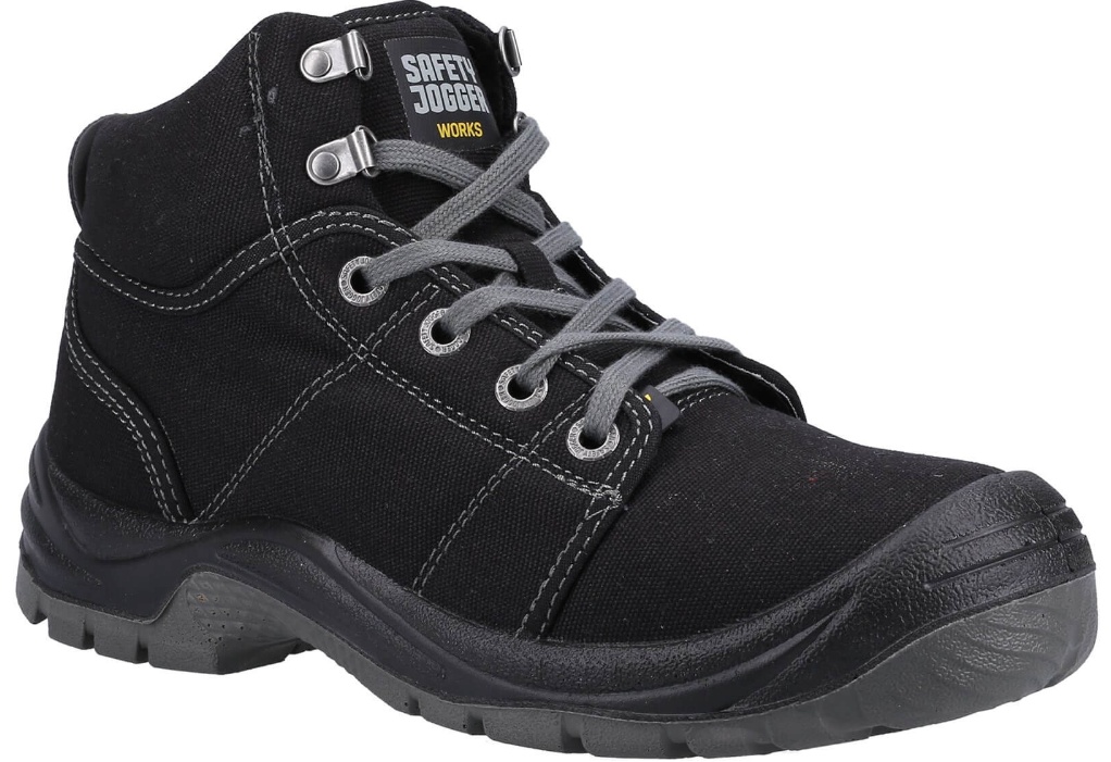 Încălțăminte de protecție Safety Jogger Desert S1P Black/Grey s.40
