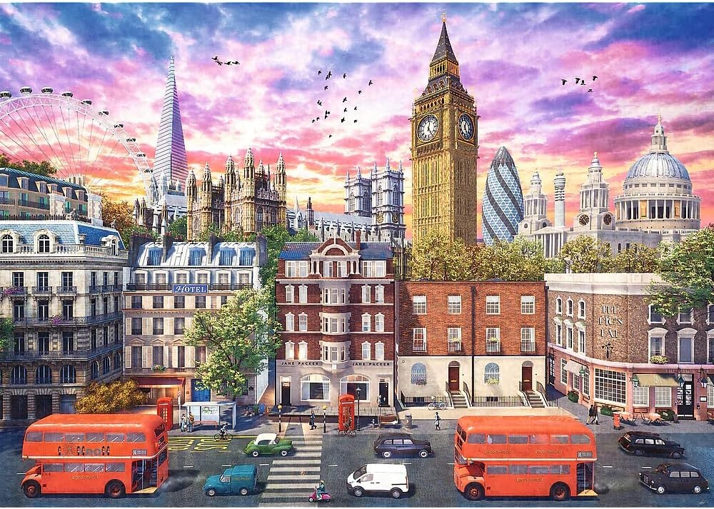 Puzzle Trefl 4000 Around London (45010)