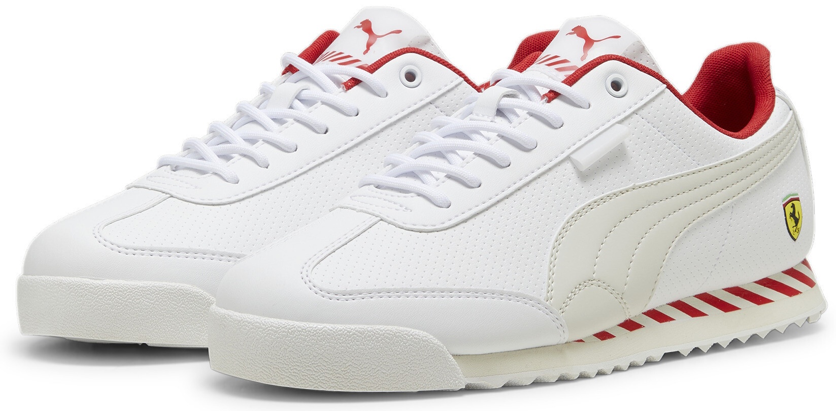 Кроссовки мужские Puma Ferrari Roma Via Puma White/Vapor Gray 40 ...