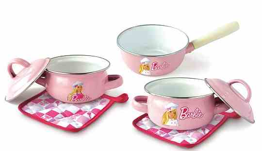 Faro Set Barbie Icb Enameled