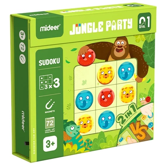 Joc educativ de masa Mideer Jungle Party MD2118