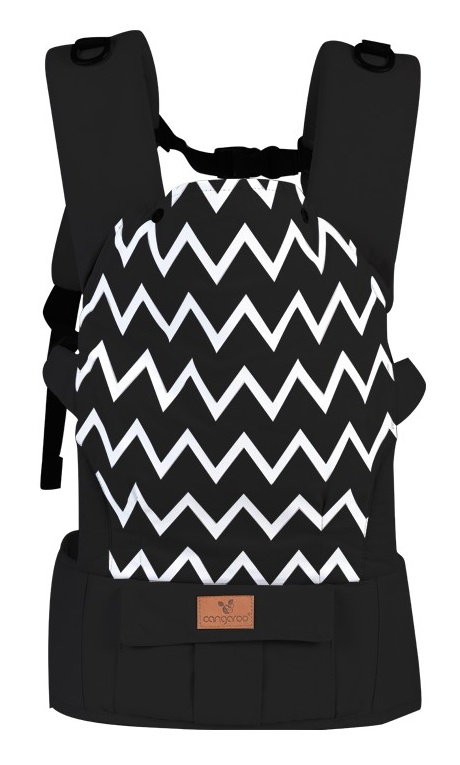 Marsupiu pentru copii Cangaroo Explorer Black