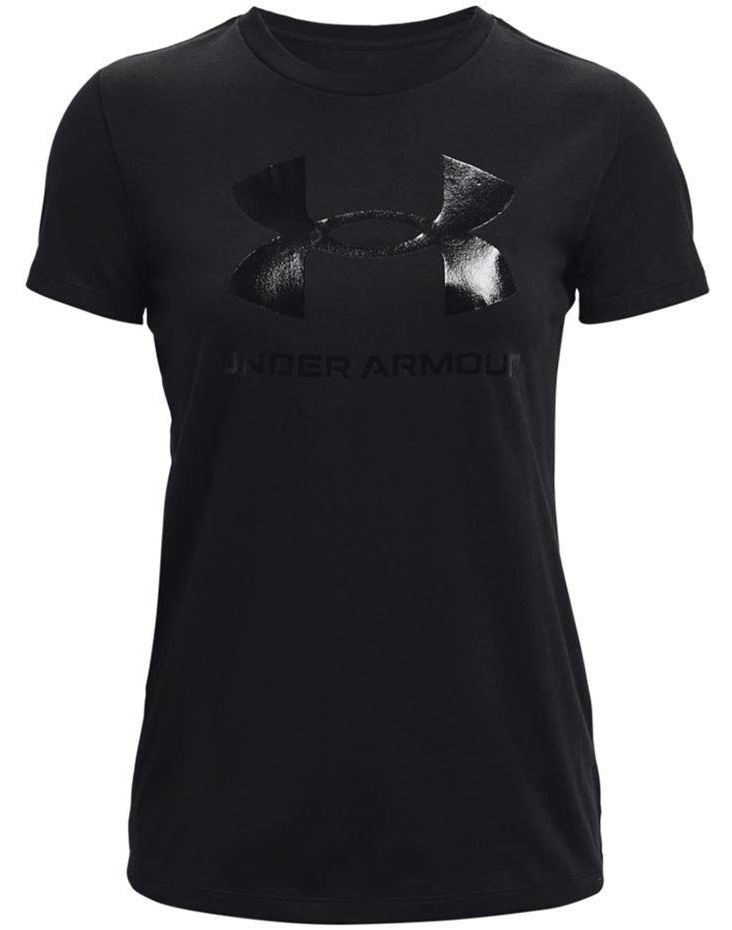 Женская футболка Under Armour W Sportstyle Logo SS Black L, купить по ...