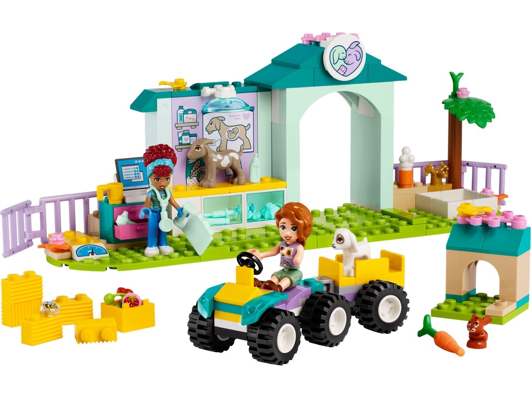 Set de construcție Lego Friends: Farm Animal Vet Clinic (42632)