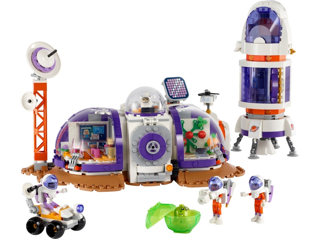 Set de construcție Lego Friends: Mars Space Base and Rocket (42605)