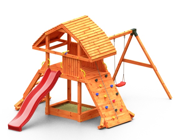 Complex de joacă Fungoo Giant Move Red