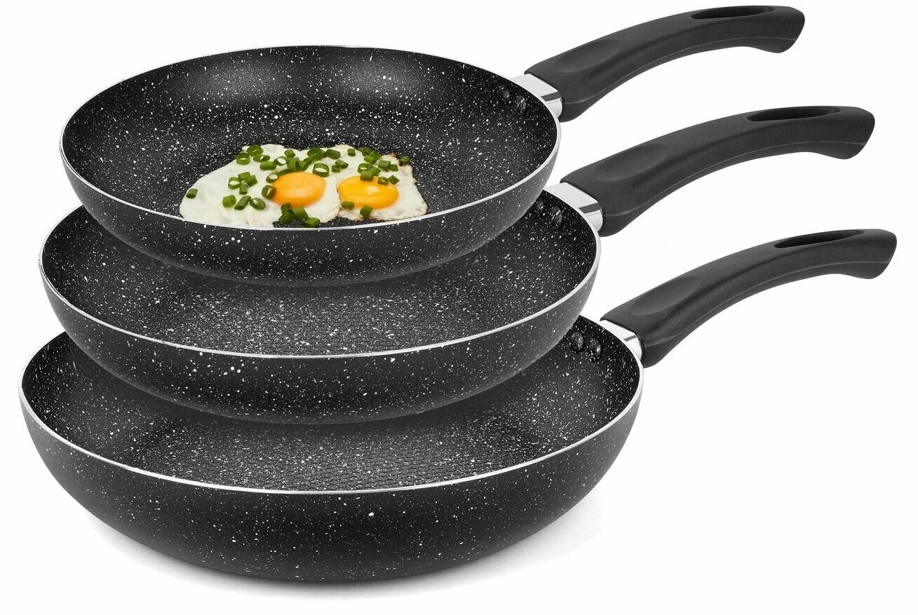 Set vase de gatit Tadar Marmara Black 20/24/28cm