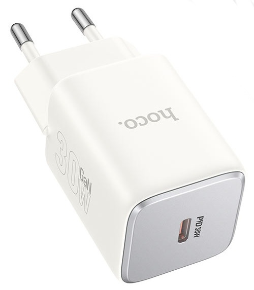Încărcător Hoco N43 Vista Moonlight White