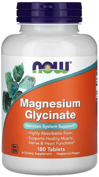 Витамины NOW Magnesium Glycinate 200mg 180tab - купить по цене 850 лей ...