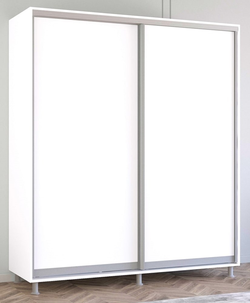 Dulap cu uşi glisante Mobildor-Lux Aron-S 200x200 White (arons4489)