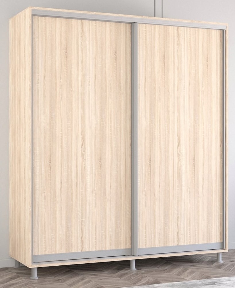 Dulap cu uşi glisante Mobildor-Lux Aron-S 190x200 Oak Sonoma (arons4721)