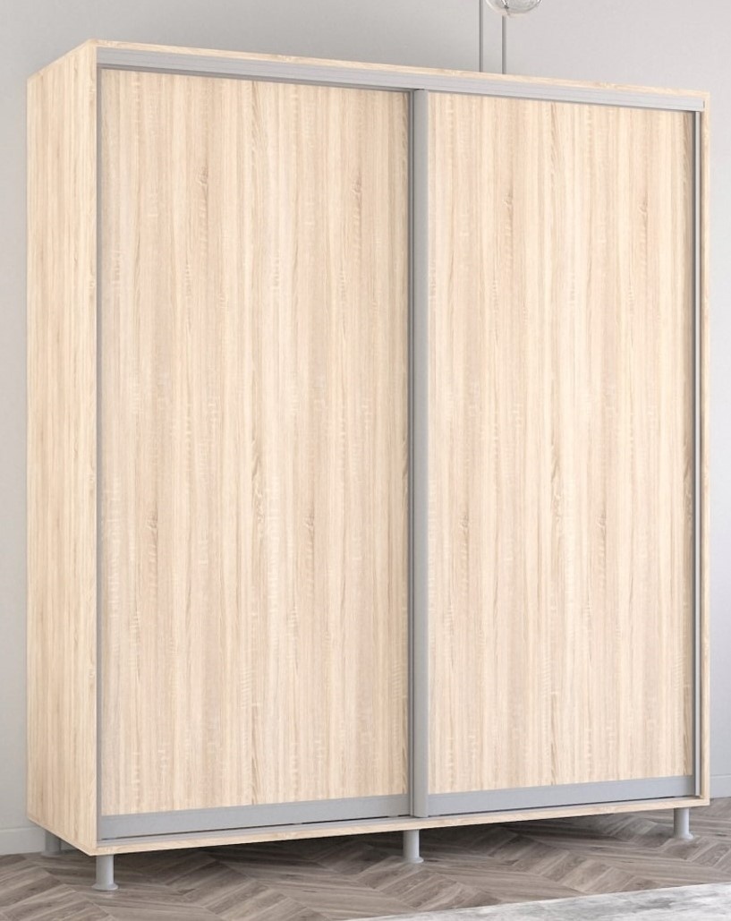 Dulap cu uşi glisante Mobildor-Lux Aron-P 190x200 Oak Sonoma (aronp2843)