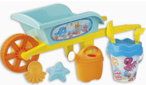 Set de jucării pentru nisip Androni (6303-FISH)